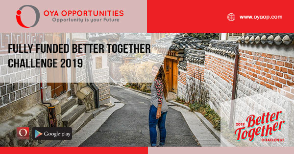 Fully Funded Better Together Challenge 2019