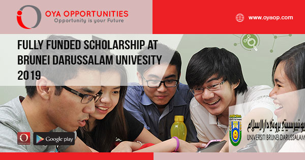 Fully Funded Scholarship at Brunei Darussalam Univesity 2019