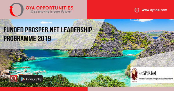 Funded ProSPER.Net Leadership Programme 2019