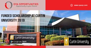 Funded Scholarship at Curtin University 2019
