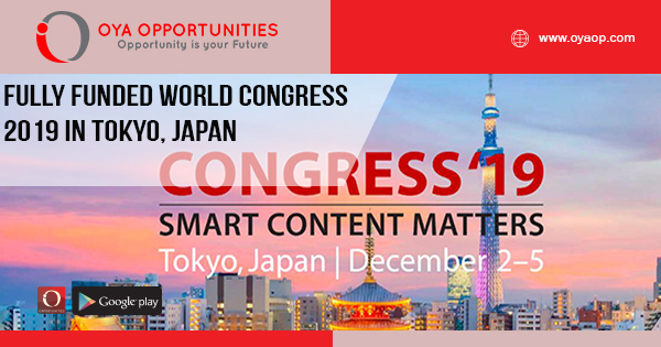 Fully Funded World Congress 2019 in Japan (WCSFP 2019)