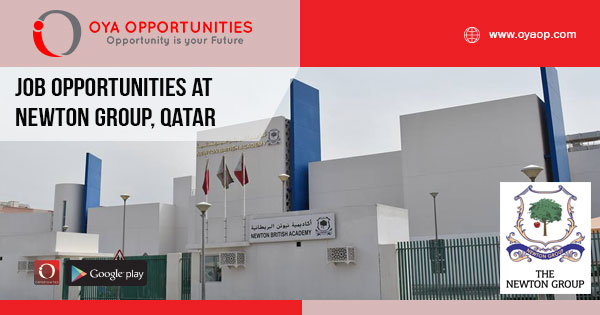 Job Opportunities at Newton Group, Qatar