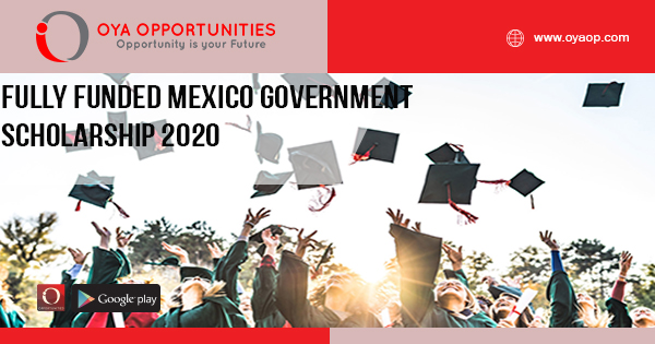 Fully Funded Mexico Government Scholarship 2020