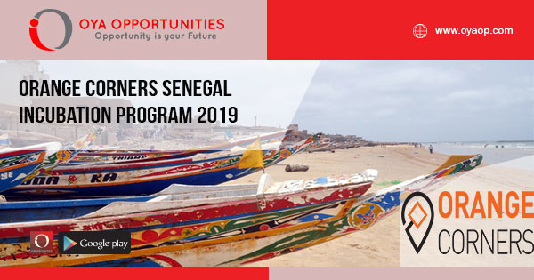 Orange Corners Senegal Incubation Program 2019