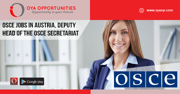 Secretariat jobs at OSCE, Austria