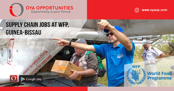 Supply Chain jobs at WFP, Guinea-Bissau