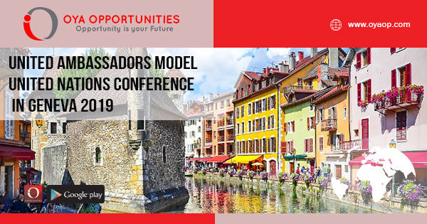 United Ambassadors Model United Nations Conference in Geneva 2019