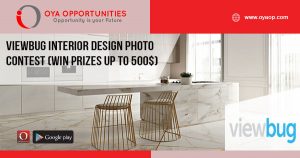 Viewbug Interior Design Photo Contest (win prizes up to 500$)
