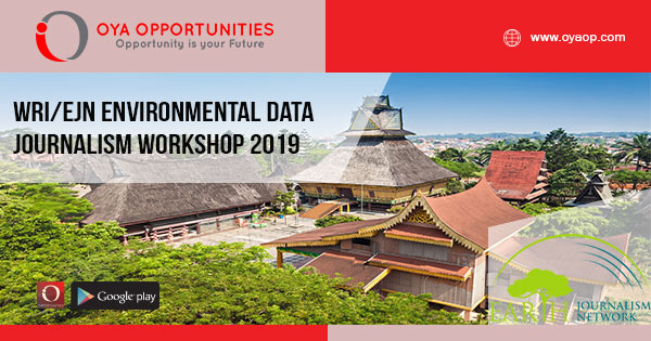 WRI/EJN Environmental Data Journalism Workshop 2019