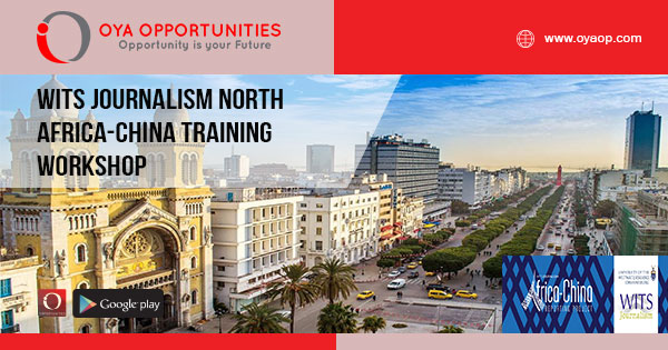 Wits Journalism North Africa-China Training Workshop