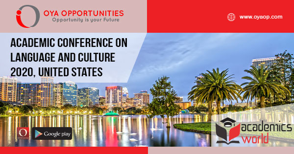 Academic Conference 2020 on Language and Culture, USA