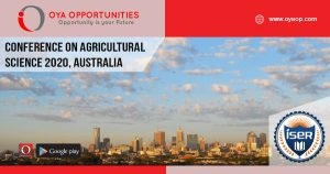 Academic Conference 2020 on Agricultural Science, Australia