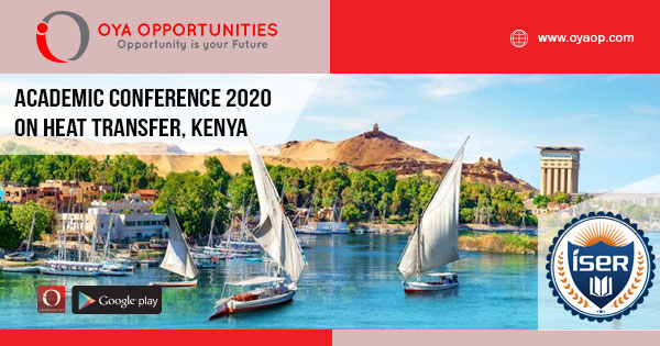 Academic Conference 2020 on Heat Transfer, Kenya