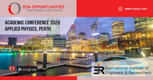 Academic Conference 2020 Applied Physics