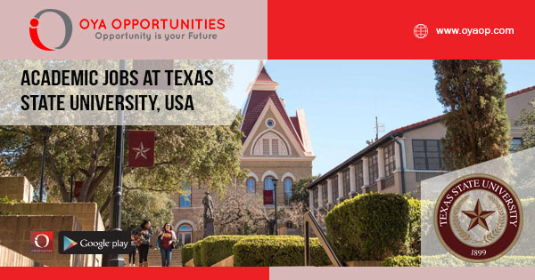 Jobs at Texas State Universiy