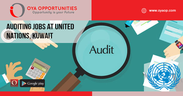 Auditing jobs at United Nations, Kuwait