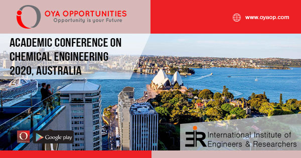 Academic Conference on Chemical Engineering 2020, Australia