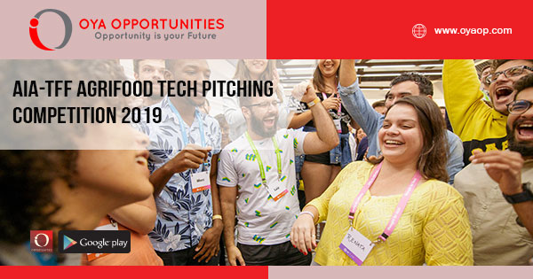 AIA-TFF AgriFood Tech Pitching Competition 2019