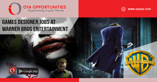 Designer Jobs at Warner Bros Entertainment