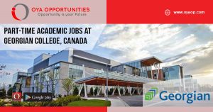 Part-time academic jobs at Georgian College, Canada