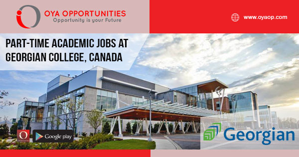 Part-time academic jobs at Georgian College, Canada