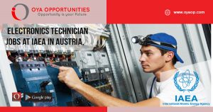 IAEA jobs in Austria, Electronics Technician