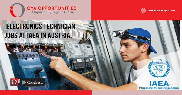 IAEA jobs in Austria, Electronics Technician
