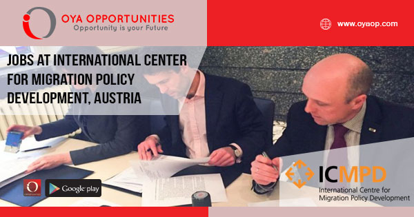 Jobs at International Center for Migration Policy Development