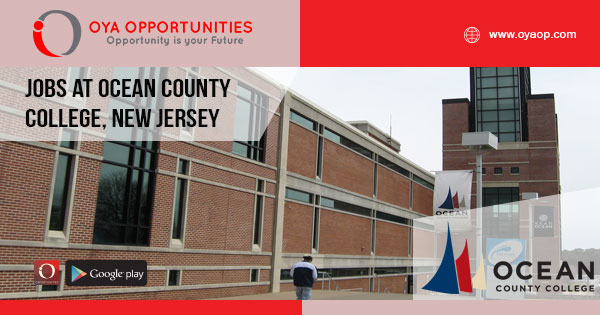 Jobs at Ocean County College, New Jersey