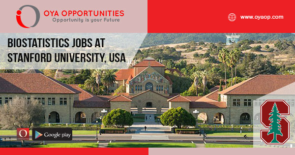 Biostatistics jobs at Stanford University, USA