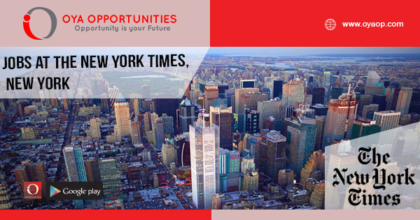 Jobs at the New York Times, New York