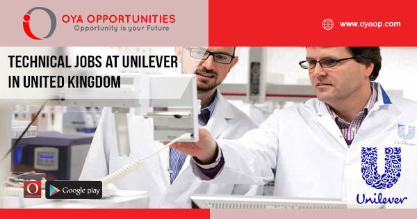 Technical Jobs at Unilever in United Kingdom