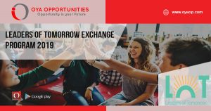 Leaders of Tomorrow Exchange Program 2019