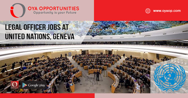 Legal Officer jobs at UN (United Nations), Geneva