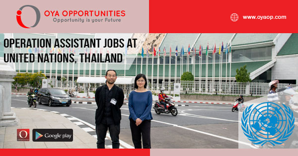 Operation Assistant jobs at United Nations, Thailand