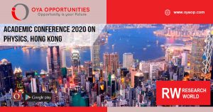 Academic Conference 2020 in Physics, Hong Kong