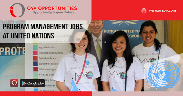 Program Management jobs at UN (United Nations)