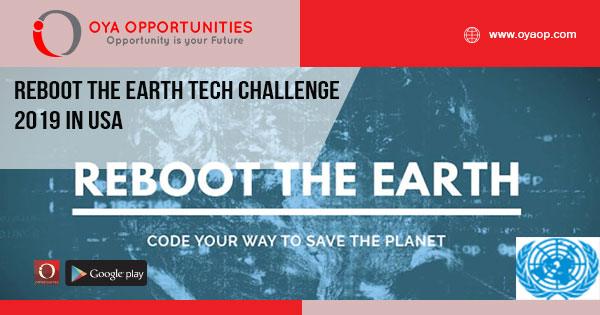 Reboot the Earth Tech Challenge 2019 in USA