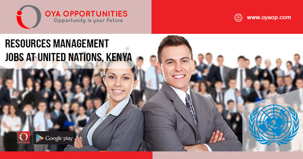Resources Management jobs at United Nations