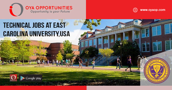 Technical jobs at East Carolina University