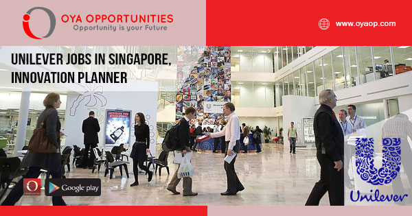 Unilever jobs in Singapore, Innovation Planner