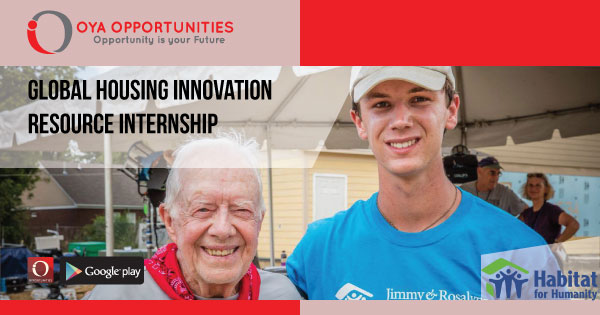 Global Housing Innovation Resource Internship