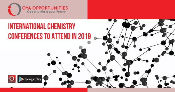 International Chemistry Conferences to Attend in 2019