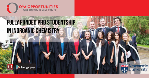 Fully Funded PhD Studentship In Inorganic Chemistry