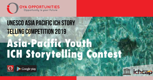 UNESCO Asia Pacific ICH Storytelling Competition 2019