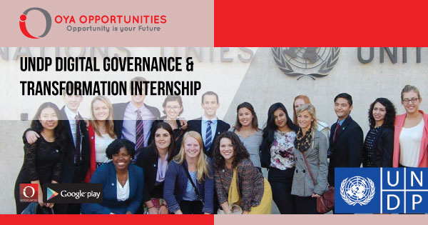 UNDP Digital Governance & Transformation Internship