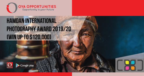Hamdan International Photography Award 2019/20 (Win up to $120,000)