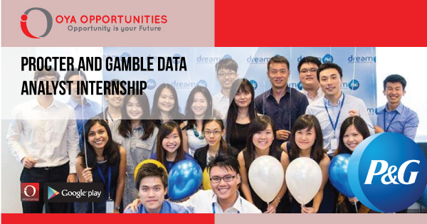 Procter and Gamble Data Analyst Internship