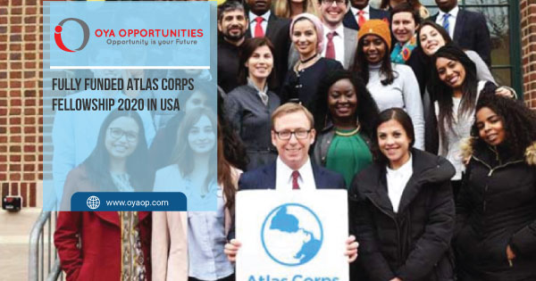 Fully Funded Atlas Corps Fellowship 2020 in USA
