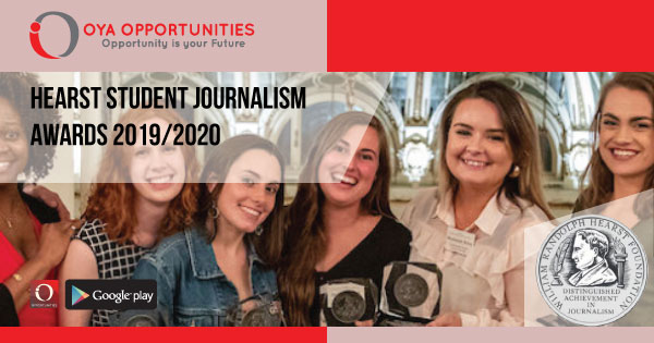 Hearst Student Journalism Awards 2019/2020